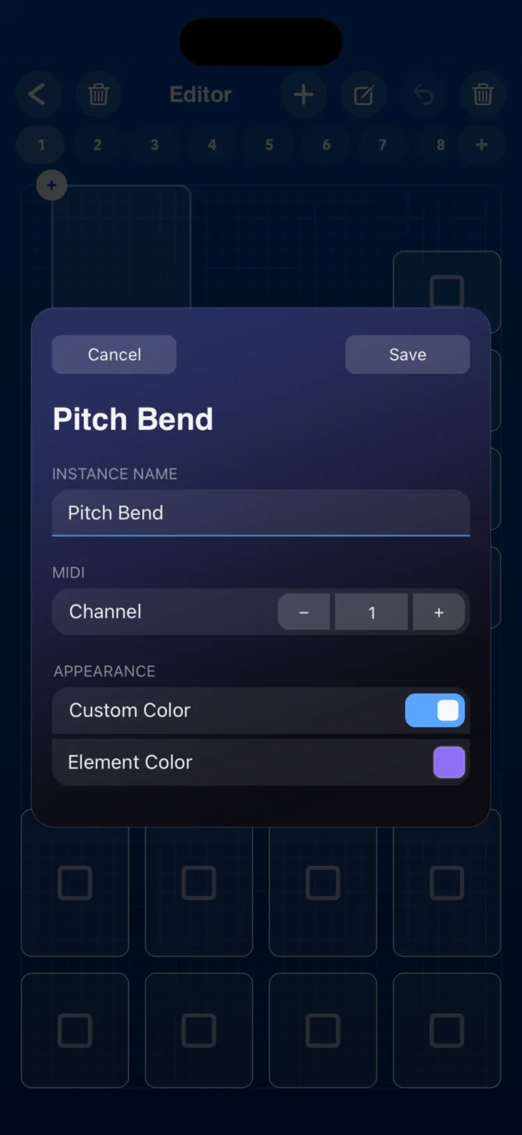 Inspector options