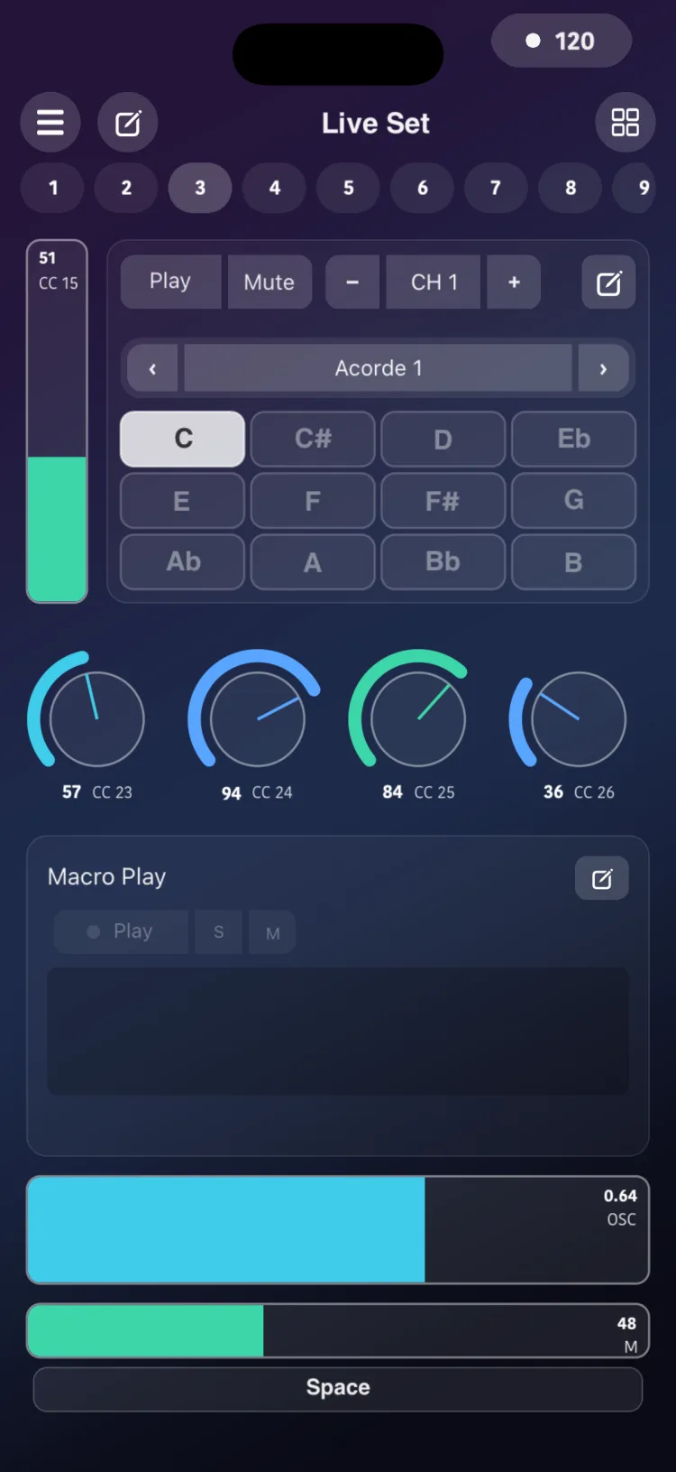 Tocar en Perform