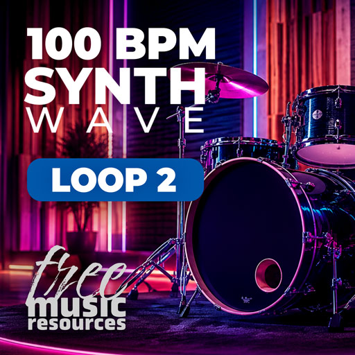 Synthwave 2 - 100 BPM (Stereo Mix)