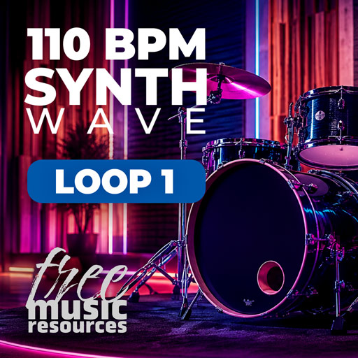 Synthwave 1 - 110 BPM (Stereo Mix)